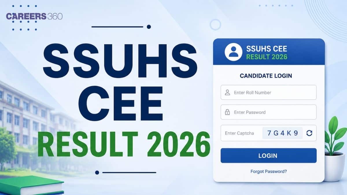 SSUHS CEE Result 2026 SOON: Download Assam CEE Scorecard at ssuhs.ac.in